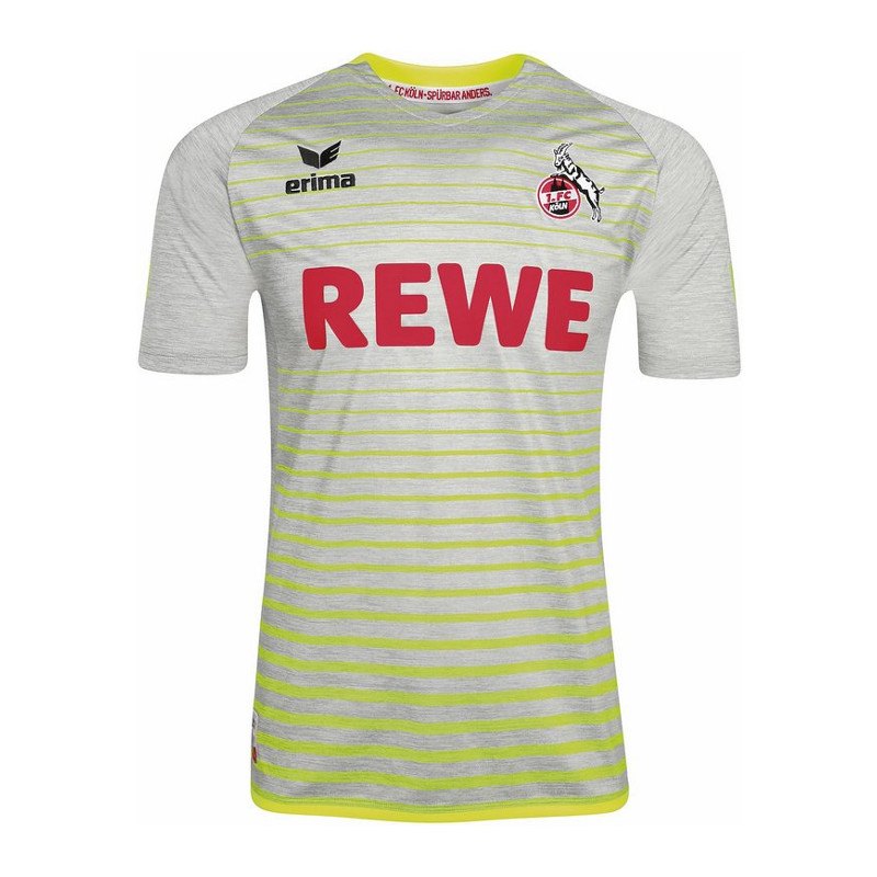 Erima 1. FC Köln Trikot 3rd 17/18 Gelb | Shortsleeve ...