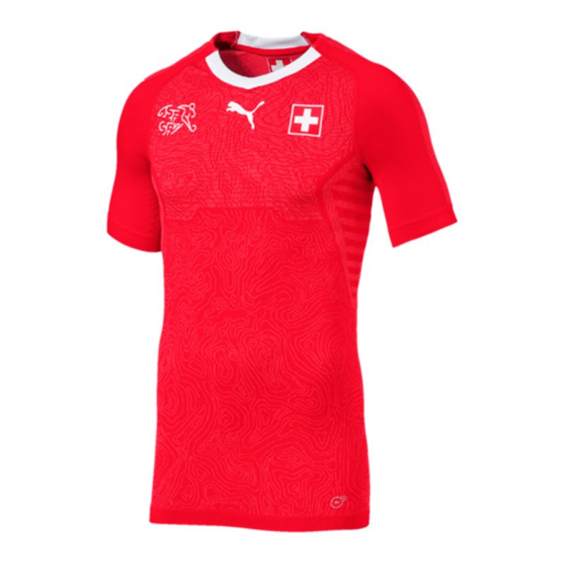 PUMA Schweiz Authentic Trikot Home WM 2018 Rot F01 ...