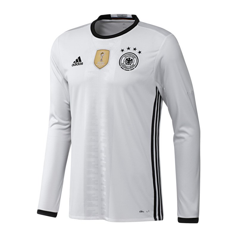 adidas DFB Deutschland Trikot Home LA EM 16 Weiss weiss