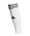 adidas Team Leeves 23 Strumpfstutzen Weiss - weiss