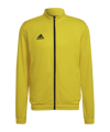 adidas Entrada 22 TK Trainingsjacke Gelb Schwarz