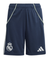 adidas Real Madrid Short Away 2025/2026 Kids Blau - blau
