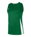 Nike Team Basketball Stock Trikot Grün Weiss F302
