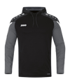 JAKO Performance Hoody Kids Schwarz Grau F804