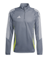 adidas Tiro 24 Trainingstop Grau Gelb