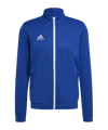 adidas Entrada 22 TK Trainingsjacke Blau Weiss - blau