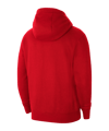Nike Park 20 Fleece Kapuzenjacke Rot Weiss F657 - rot