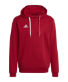 adidas Entrada 22 Hoody Rot - rot