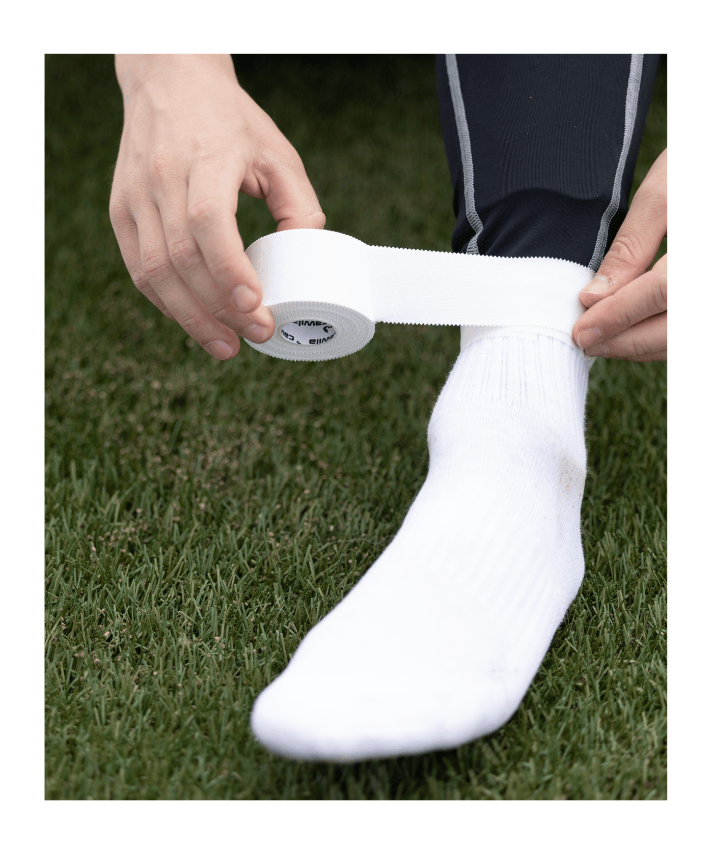 Cawila Sporttape ECO 3,8cm x 10m 6er Set Weiss - weiss