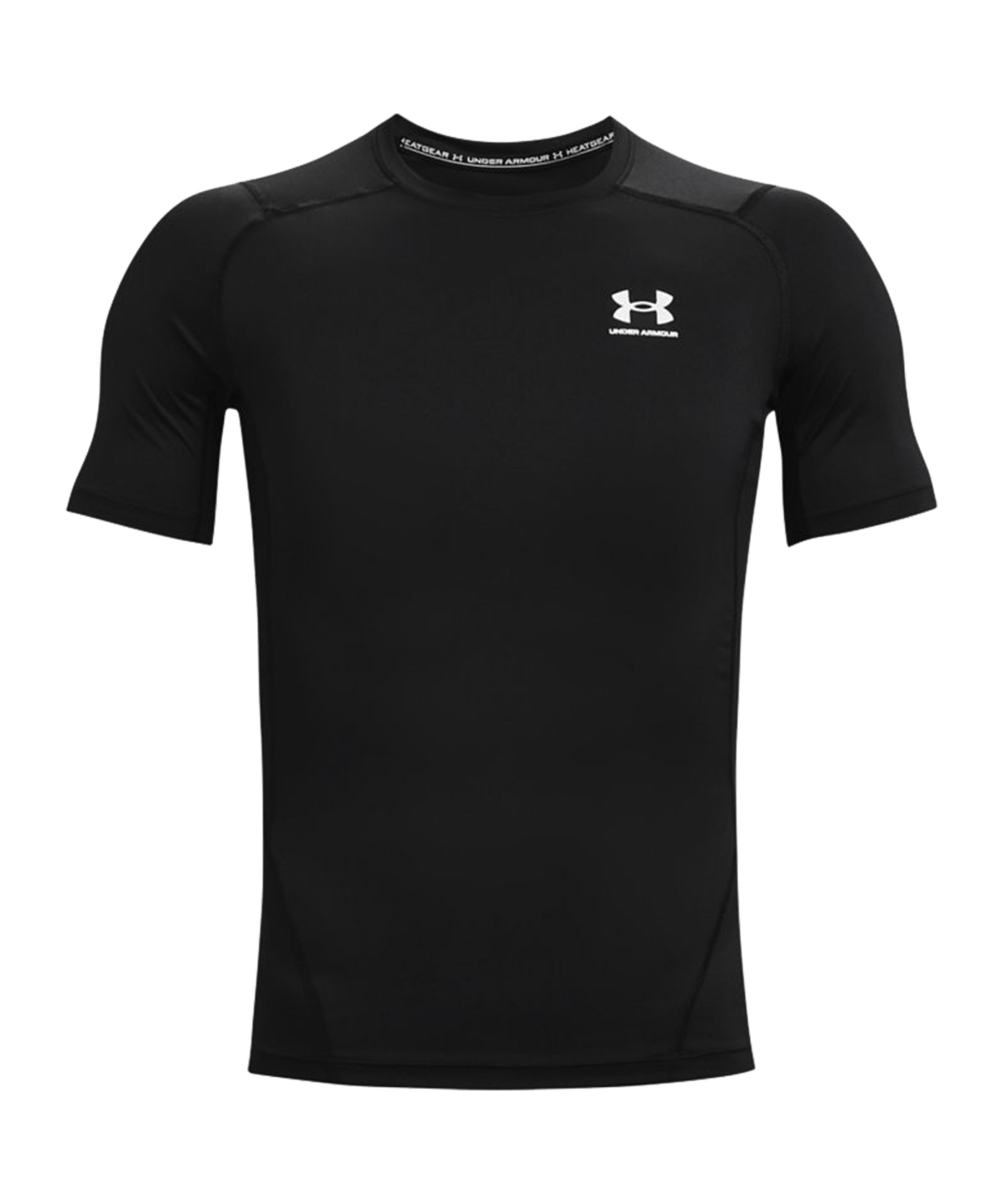 Under Armour HG Compression T-Shirt Schwarz F001 - schwarz