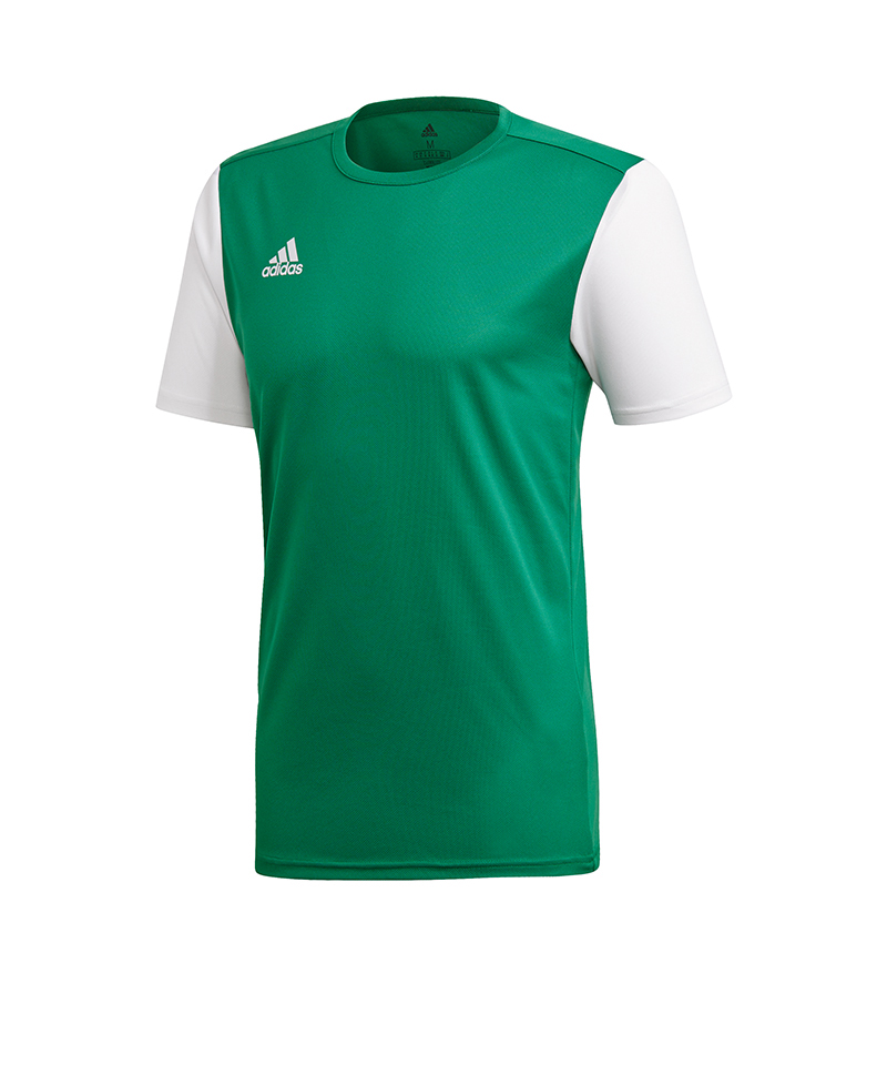 adidas Estro 19 Trikot kurzarm Kids Grün Weiss - gruen