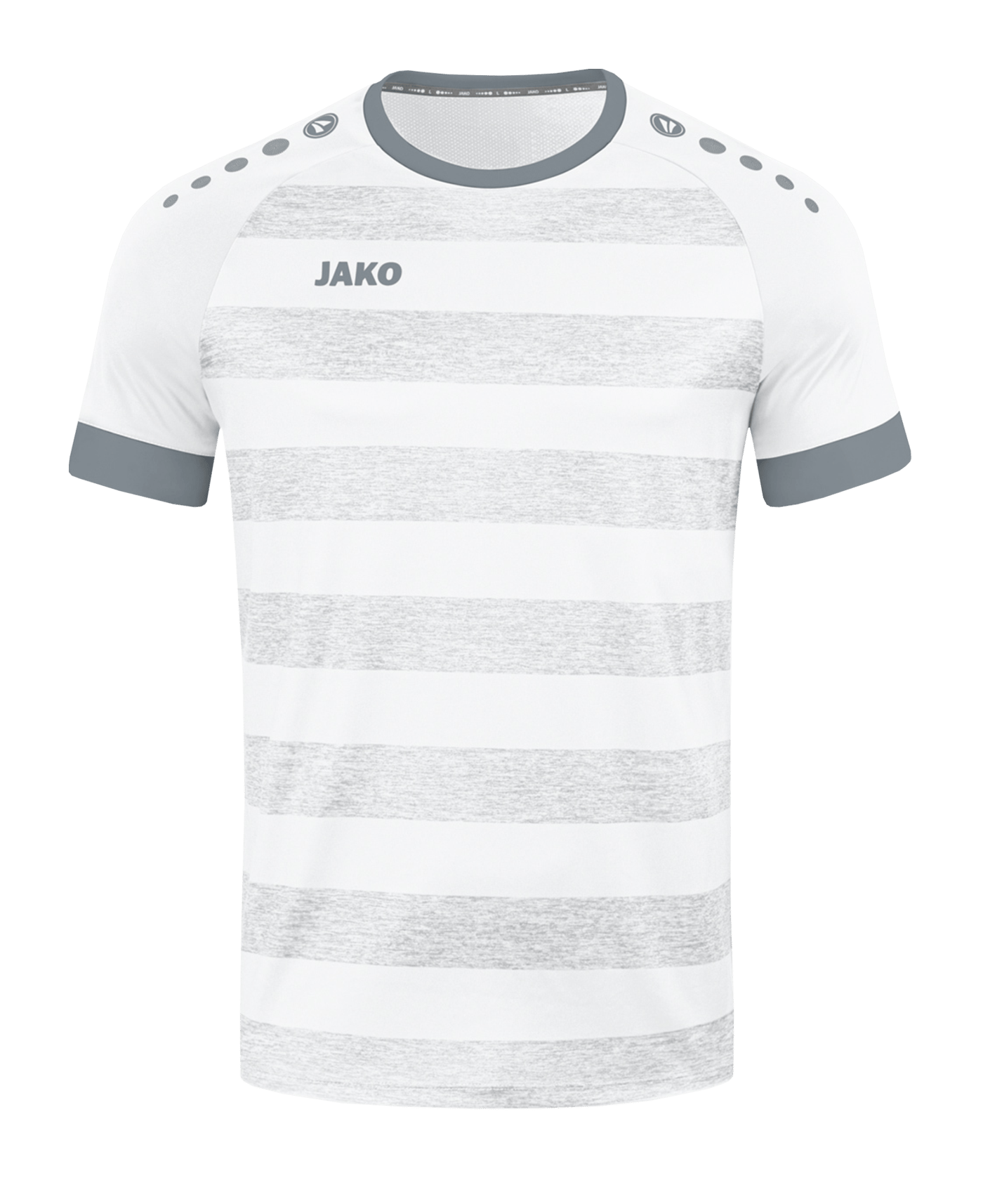 JAKO Celtic Melange KA TrikotWeiss Grau F003 - weiss