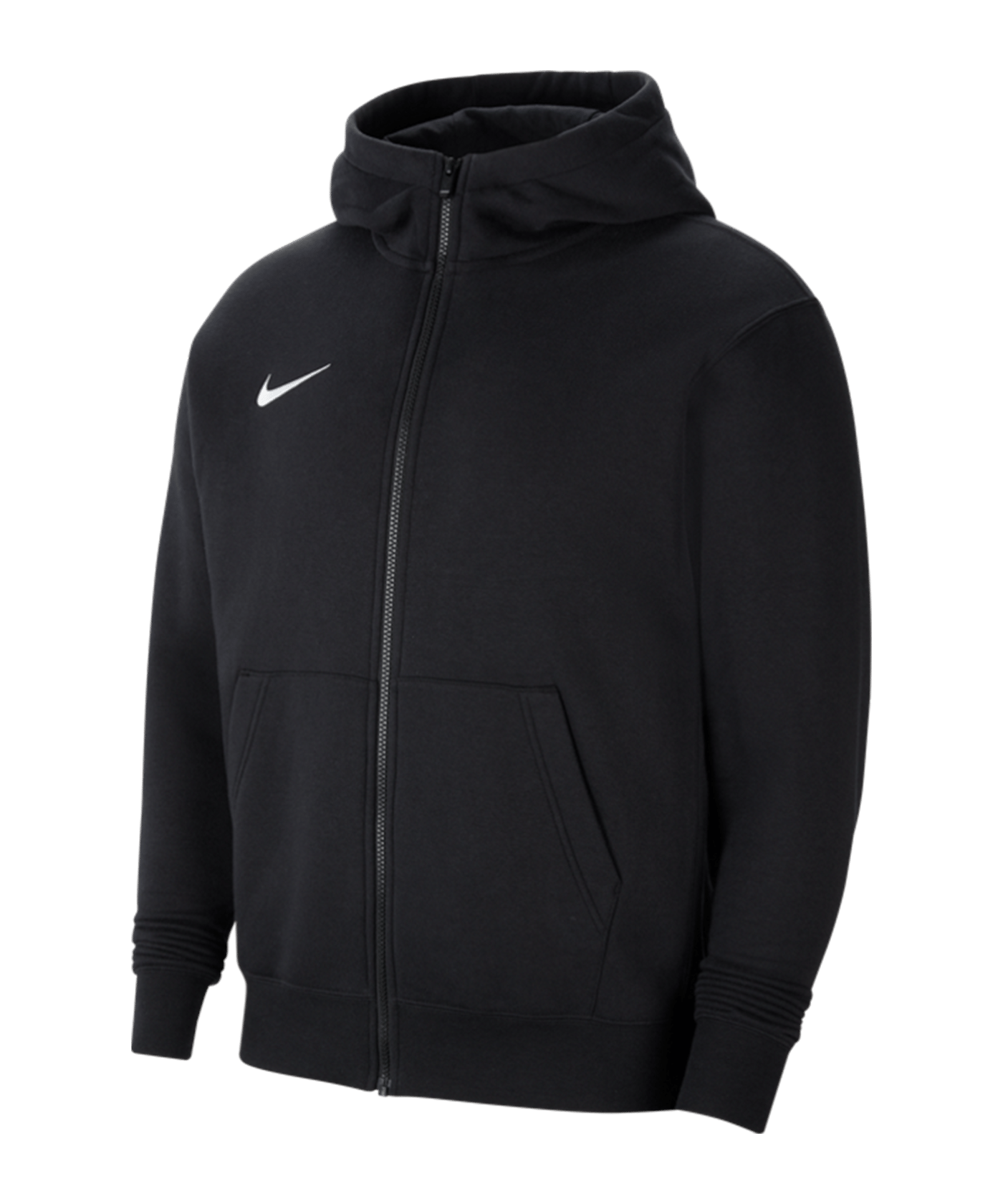 Nike Park 20 Fleece Kapuzenjacke Kids Schwarz F010 - schwarz