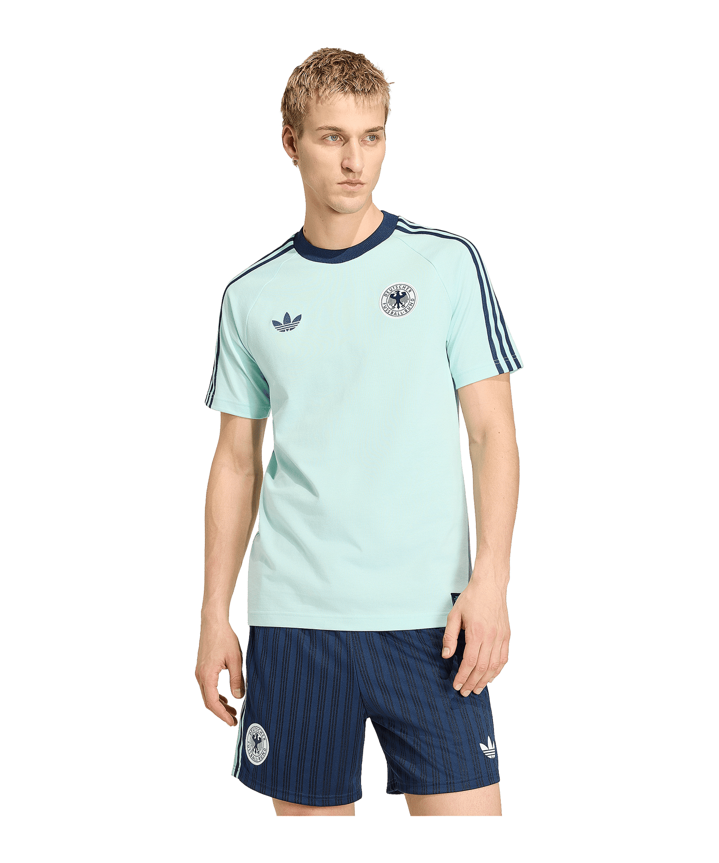 adidas DFB Deutschland Originals T-Shirt Türkis - tuerkis