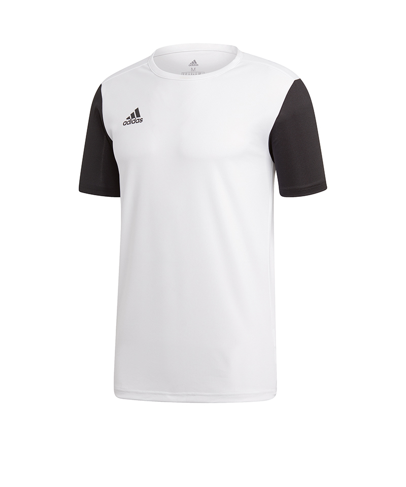 adidas Estro 19 Trikot kurzarm Kids Weiss Schwarz - weiss
