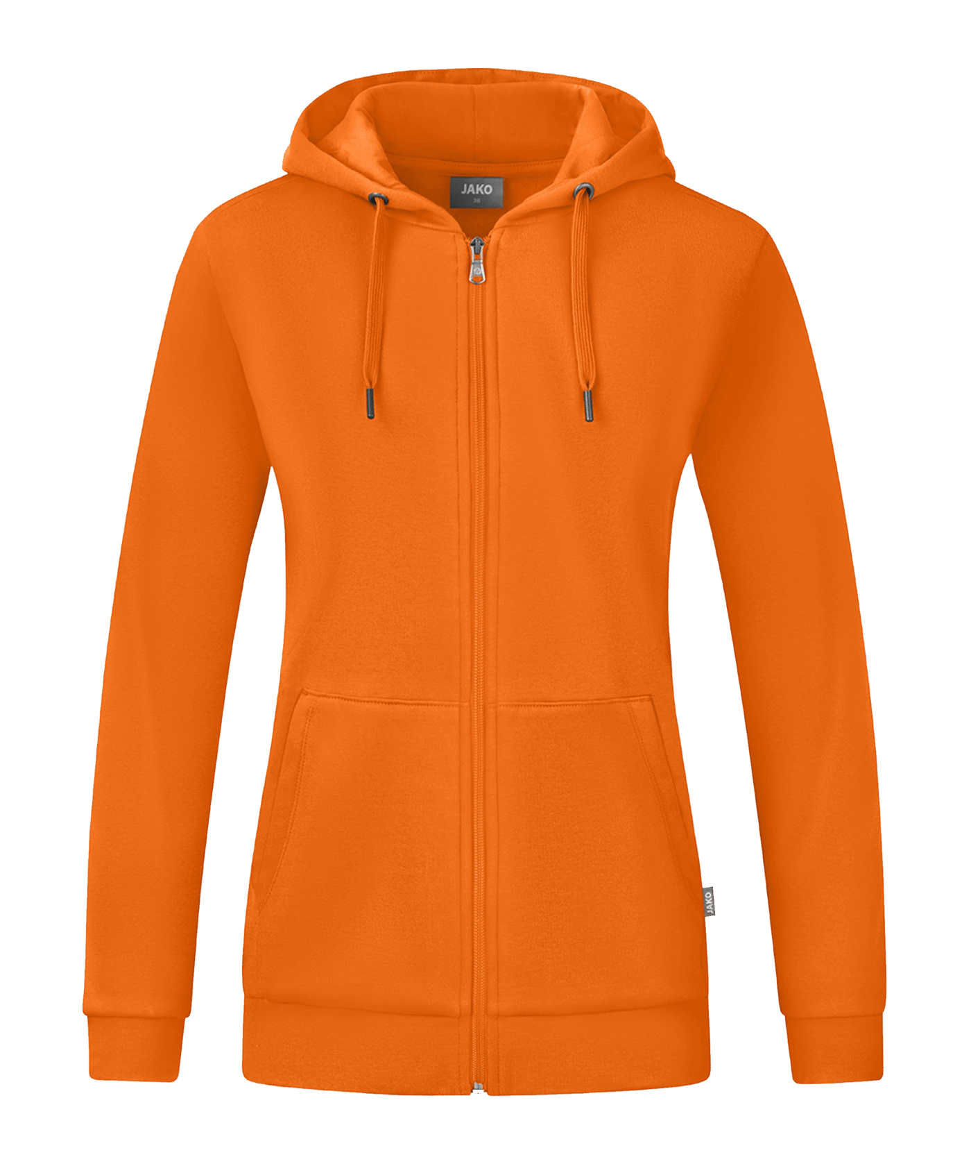JAKO Organic Kapuzenjacke Damen Orange F360 Vereinskleidung Jacke