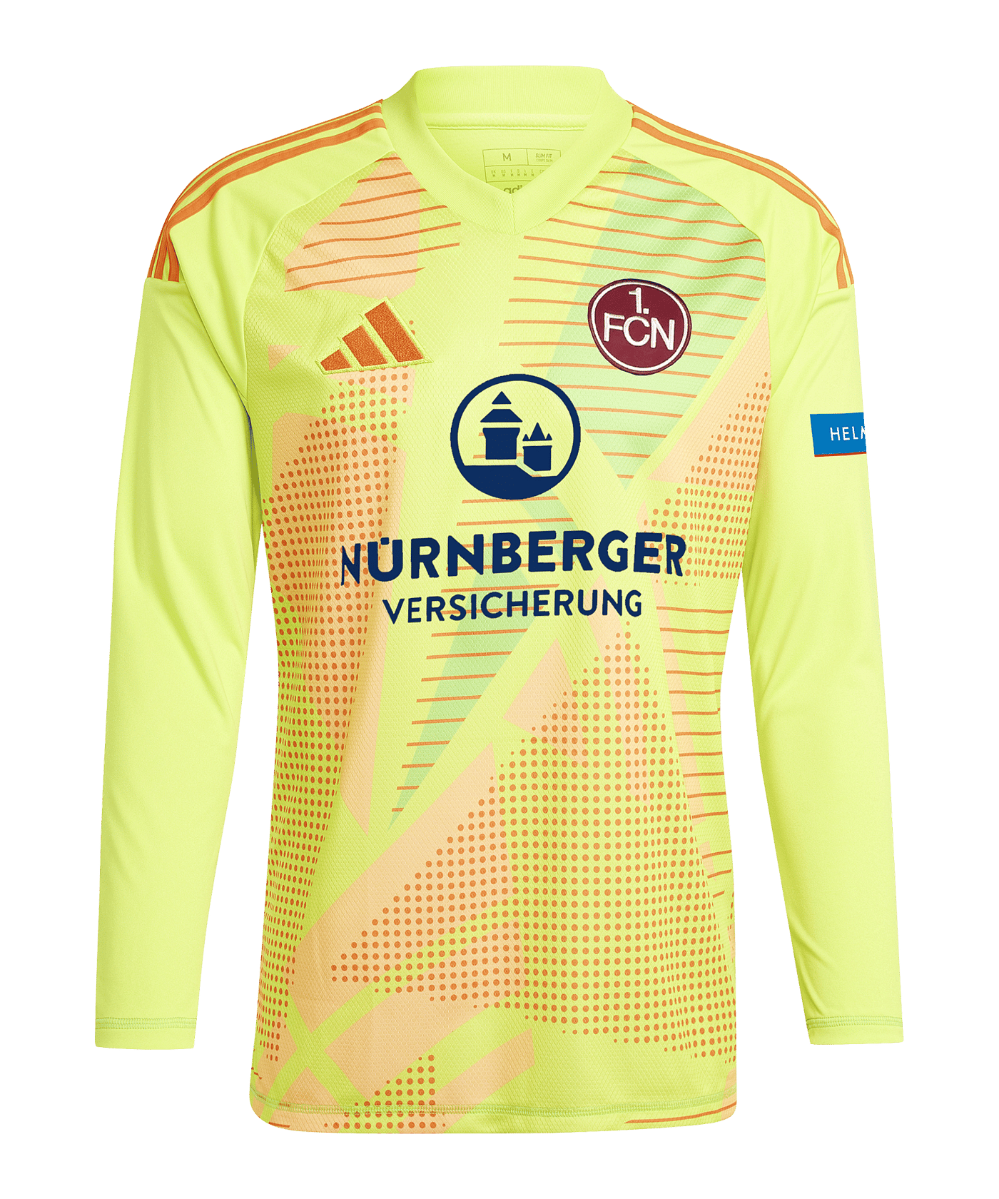 adidas 1.FC Nürnberg TW-Trikot 2024/2025 Gelb - gelb