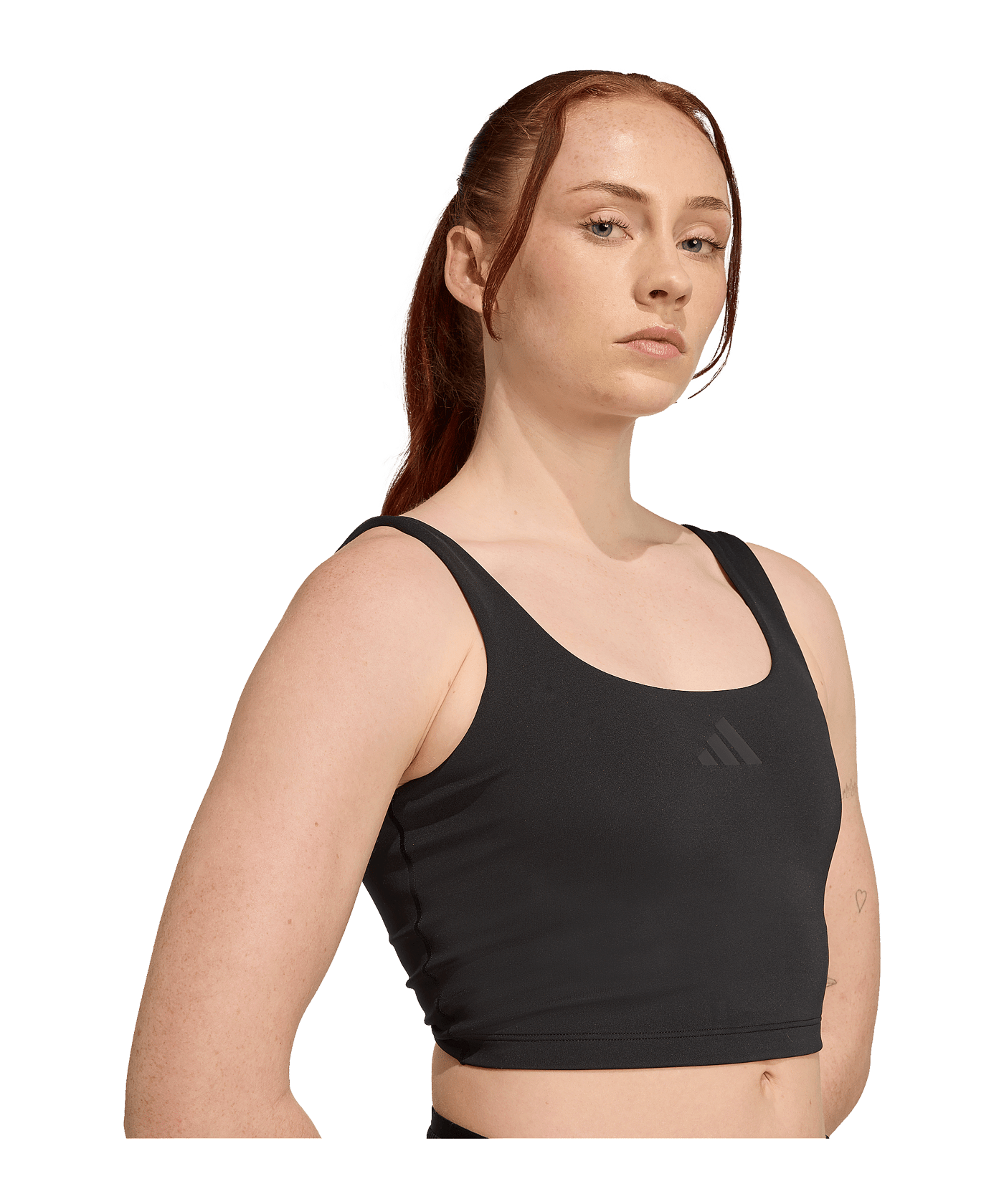 adidas Optime Workout Twist Light Sport-BH Damen - schwarz