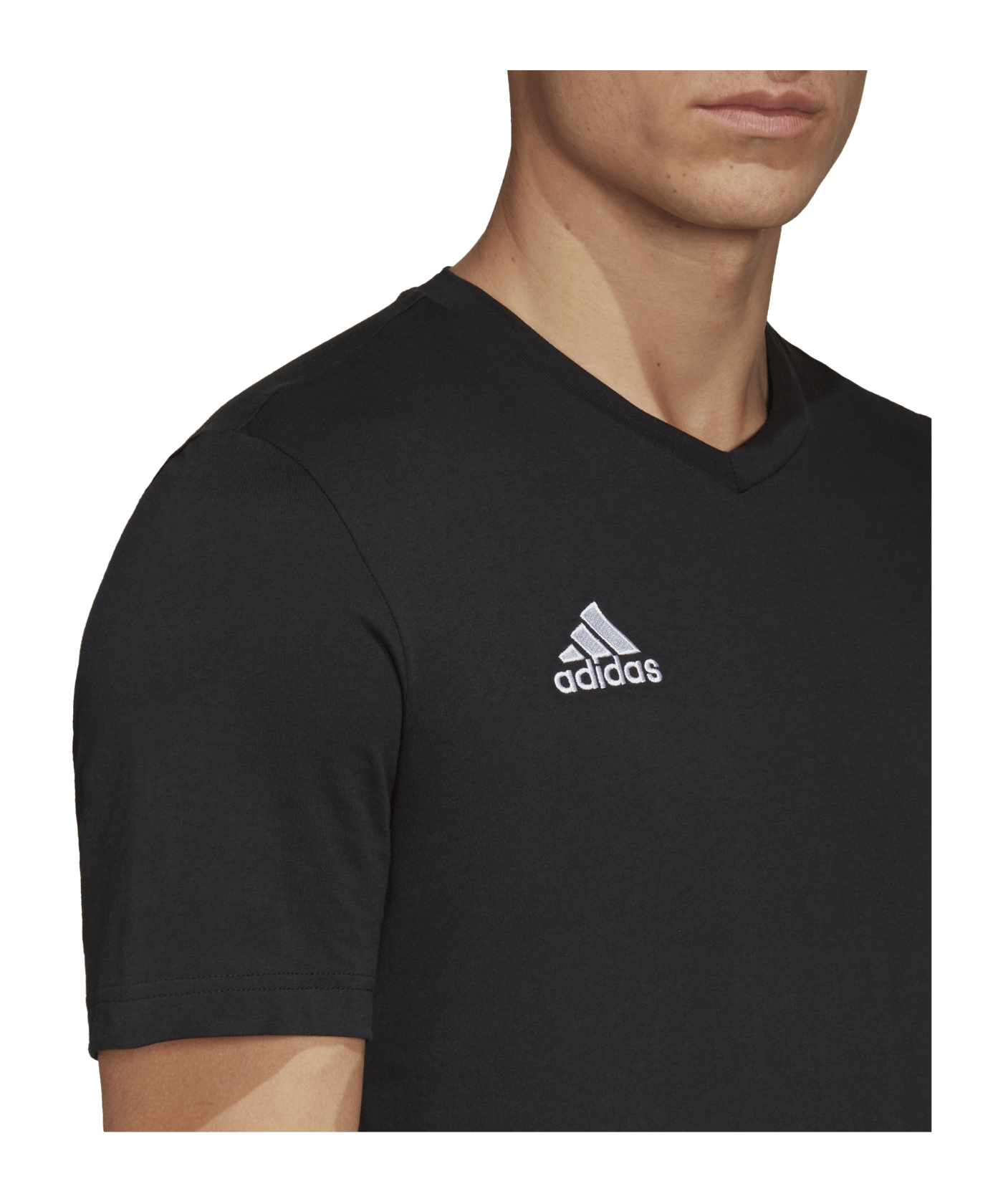 adidas Entrada 22 T-Shirt Schwarz - schwarz