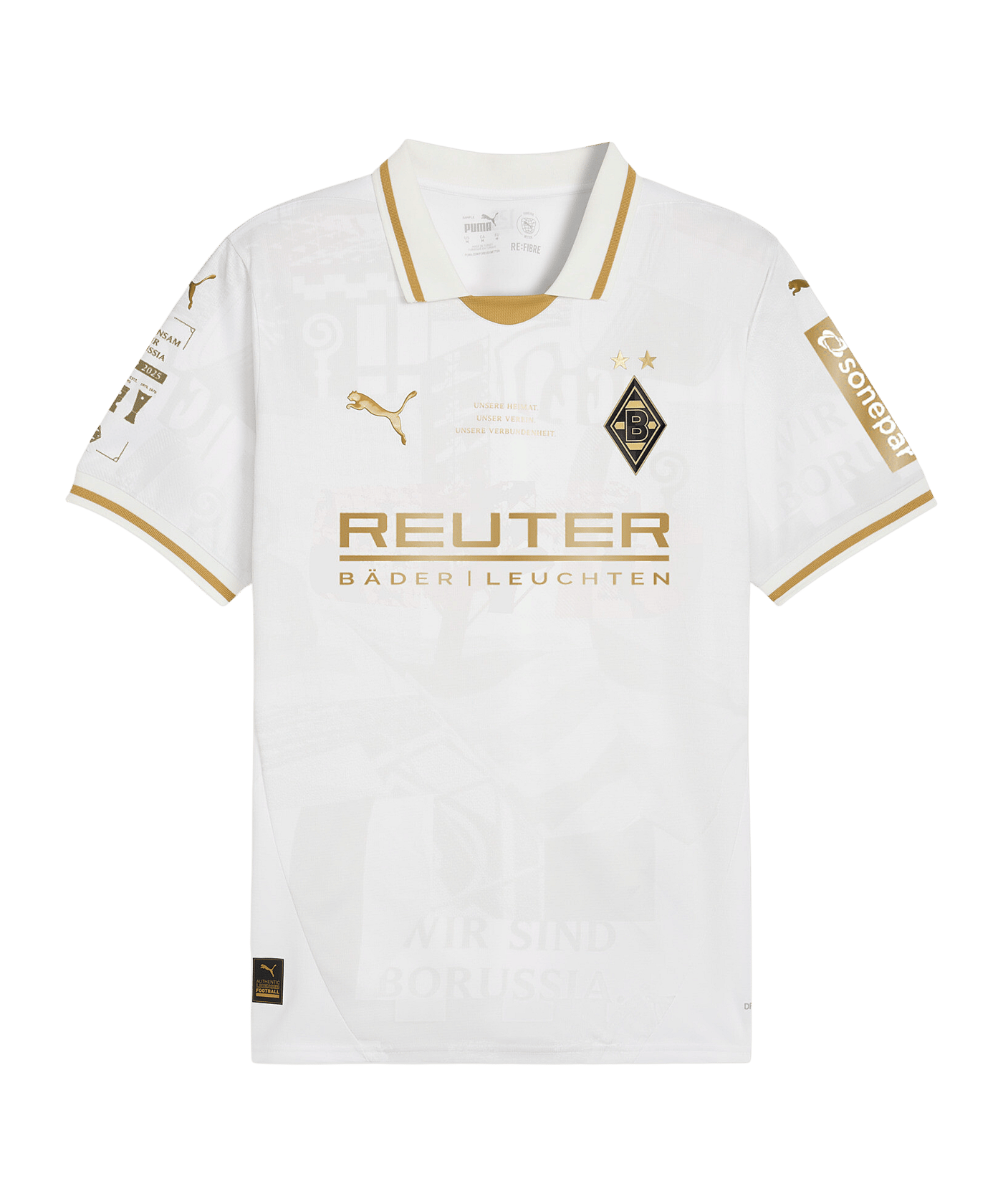 PUMA Borussia Mönchengladbach Special Edition Trikot 2025/2026 Weiß F01 - weiss