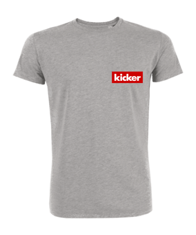 kicker Classic Mini Box T-Shirt Kids Grau FC250 - grau