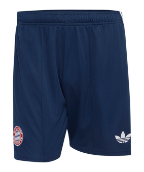 adidas FC Bayern München Short Away 2026/2027 Blau - blau