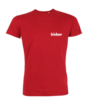 kicker Classic Mini T-Shirt Kids Rot FC004 - rot