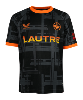 Castore 1. FC Kaiserslautern Trikot 3rd Kids 2025/2026 Schwarz F018 - schwarz