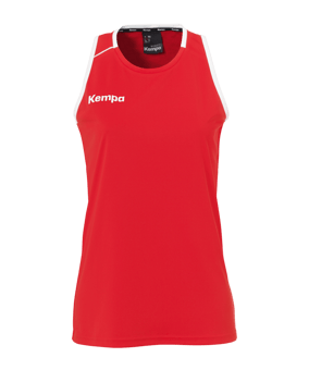 Kempa Player Tank Top Damen Rot Weiss F03 - rot