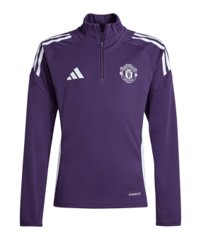 adidas Manchester United Competition Training Sweatshirt Kids Lila - lila