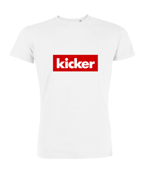 kicker Classic Box T-Shirt Kids Weiss FC001 - weiss