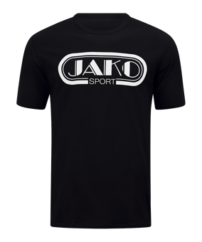 JAKO Retro T-Shirt Schwarz F800 - schwarz
