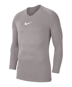Nike Park First Layer Top langarm Grau F057 - grau