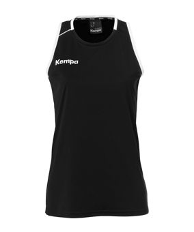 Kempa Player Tanktop Damen Schwarz Weiss F01 - schwarz