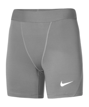 Nike Pro Strike Short Damen Grau Schwarz F052 - grau