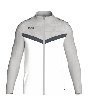 JAKO Iconic Jacke Weiss F016 - weiss