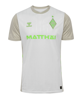 Hummel SV Werder Bremen Trikot Away 2025/2026 Weiß F9540 - weiss