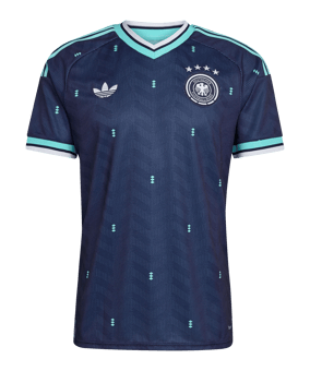 adidas DFB Deutschland Trikot Away WM 2026 Blau - blau