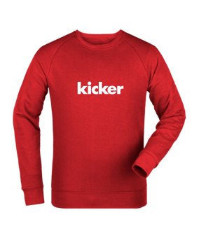 kicker Classic Sweatshirt Rot FC004 - rot