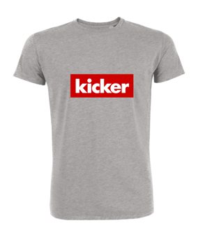 kicker Classic Box T-Shirt Grau FC250 - grau