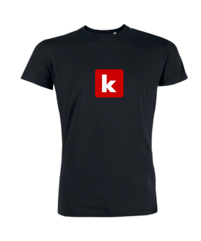 kicker Classic T-Shirt Kids Schwarz FC002 - schwarz