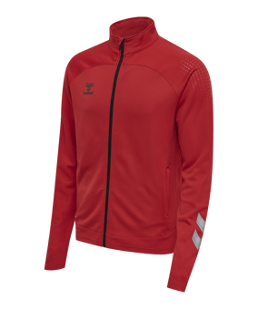 Hummel hmlLEAD Poly Trainingsjacke Rot F3062 - rot