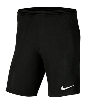 Nike Park III Short Schwarz F010 - schwarz
