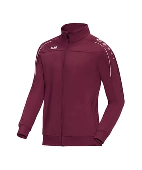Jako Classico Polyesterjacke Dunkelrot F14 - rot