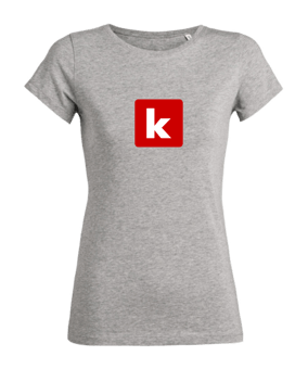 kicker Classic Icon T-Shirt Damen Grau FC250 - grau