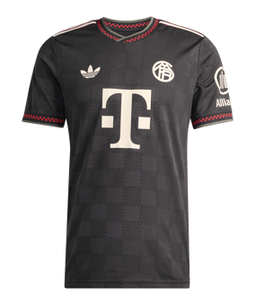 adidas FC Bayern München Authentic Trikot 3rd 2025/2026 Schwarz - schwarz