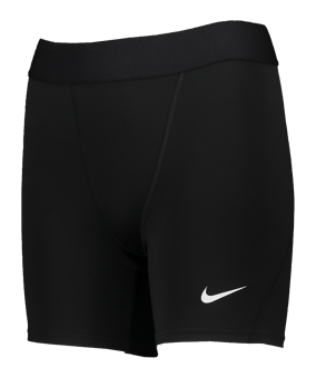 Nike Pro Strike Short Damen Schwarz Weiss F010 - schwarz