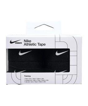 Nike Athletic 4er Pack Tape Schwarz Fsr10