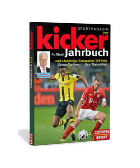 kicker Jahrbuch 2017 - rot