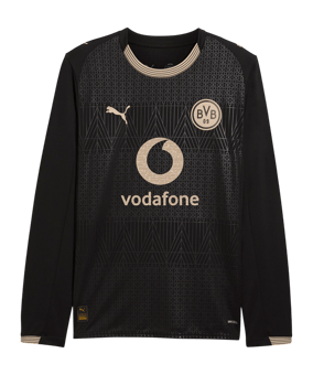 PUMA Borussia Dortmund Special Edition Trikot langarm 2025/2026 Schwarz F23 - schwarz